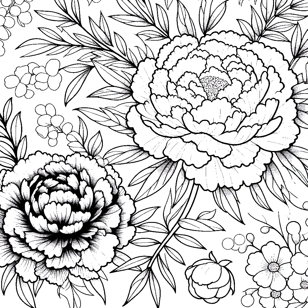 botanの塗り絵 無料 介護施設・デイサービス向け