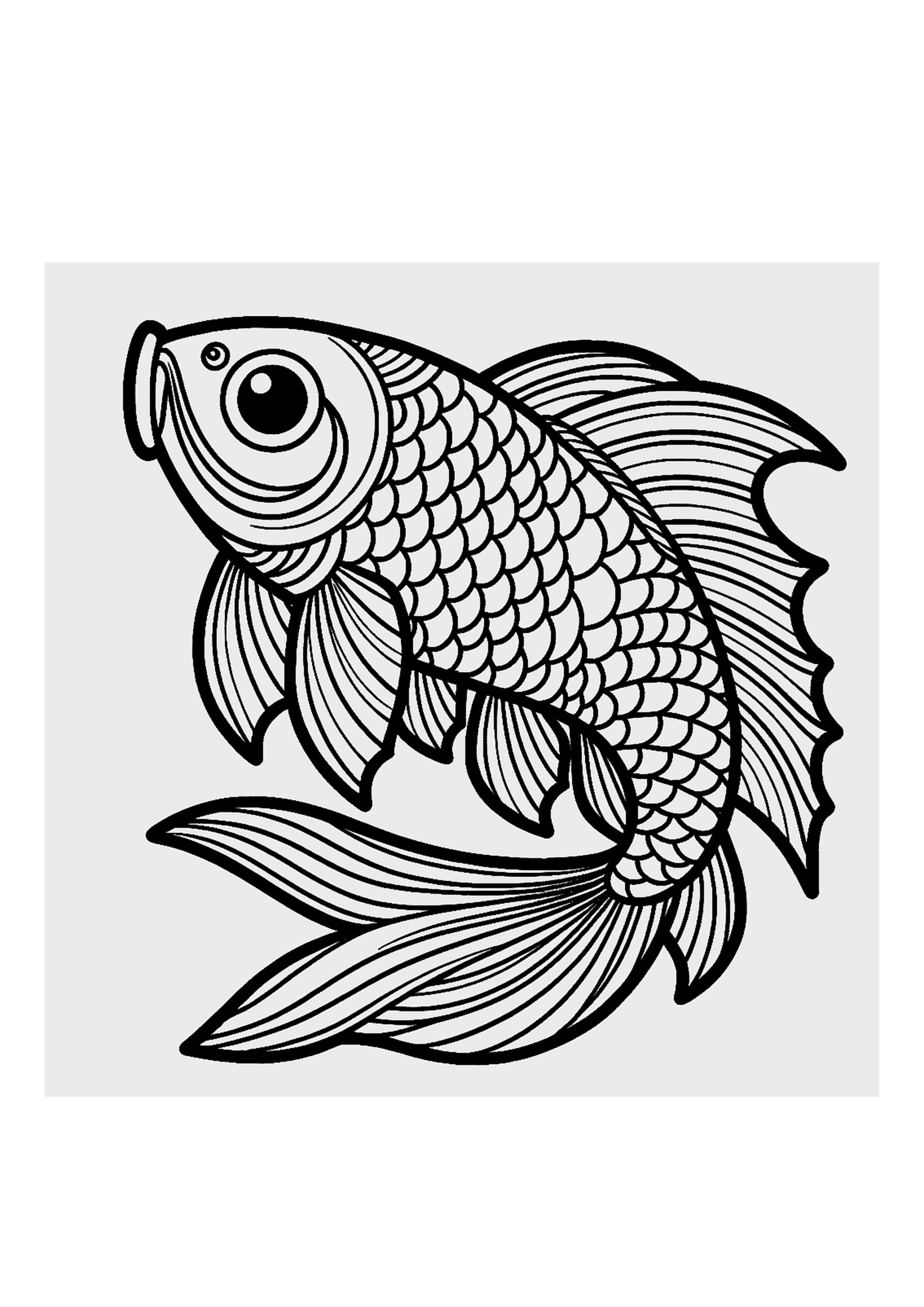 鯉のぼりの塗り絵